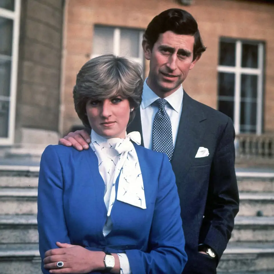 Princ Charles s princeznou Dianou.