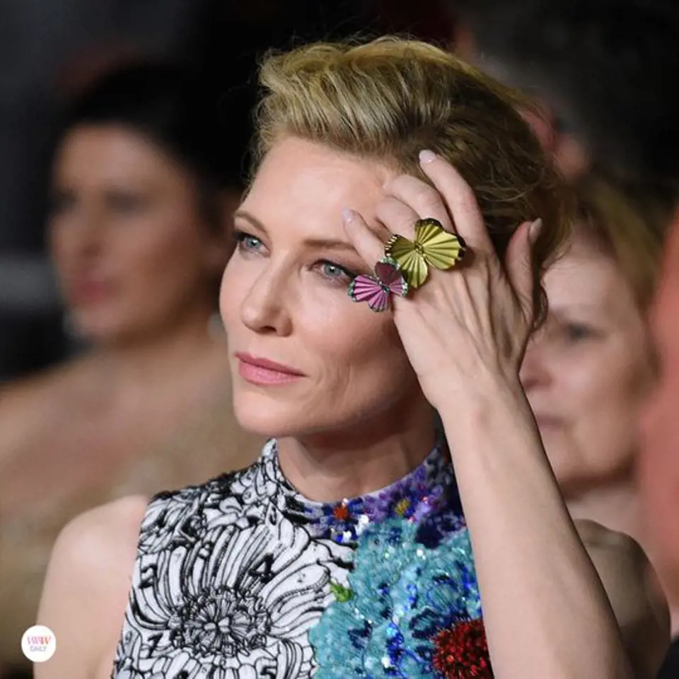 Cate Blanchett je známá svou slabostí pro šperky značky Choppard.
