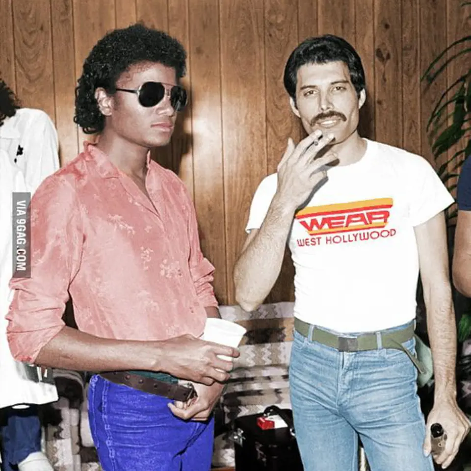 Michael Jackson a Freddie Mercury
