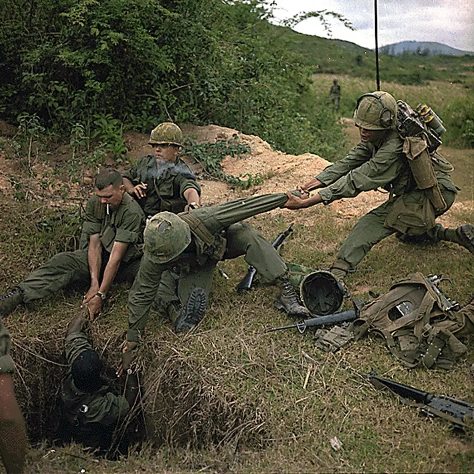 Tunelové krysy při akci ve Vietnamu