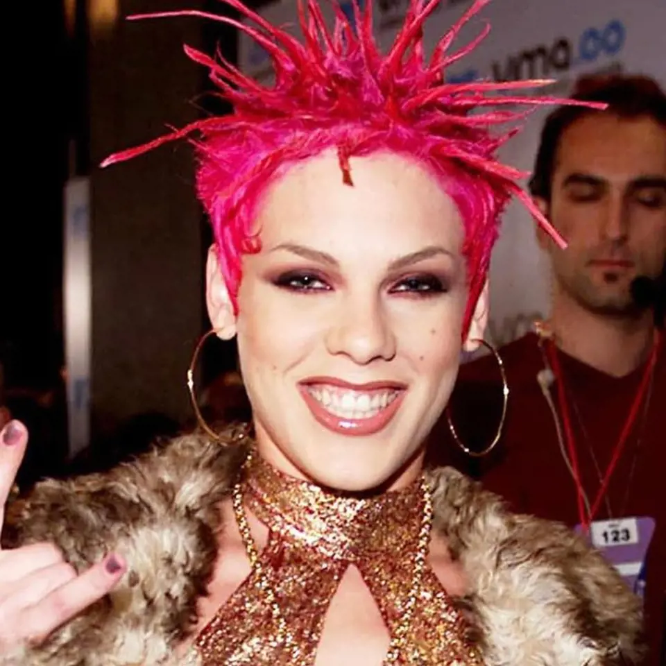 Pink proslavila také její záliba v krátkých vlasech. Dříve si libovala v růžové, dnes dává přednost platině.