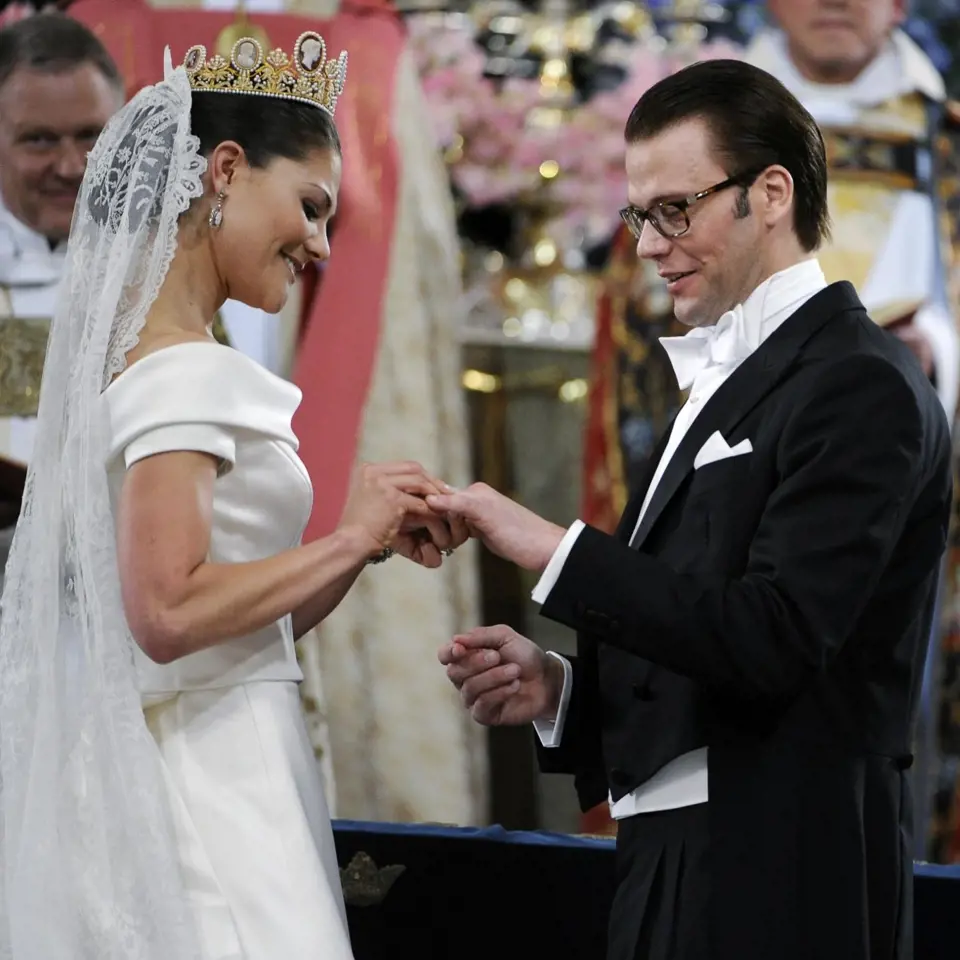 Švédská princezna si vzala dlouholetého přítele Daniela